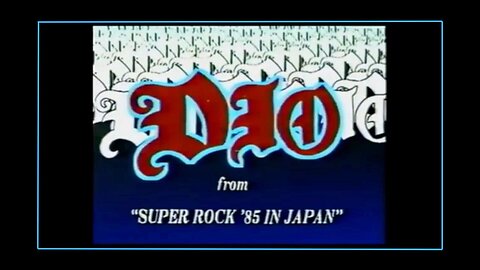 DIO | LIVE '85