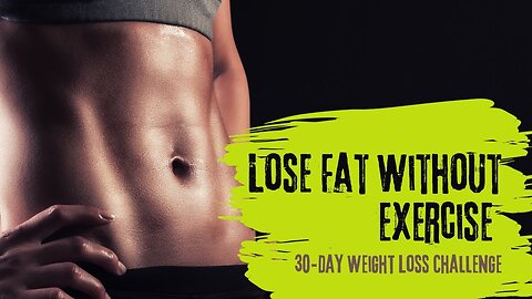 Lose Fat 12x Faster Without Exercise | 30-Day Weight Loss Challenge | R2M Protocol: Safe Weight Loss