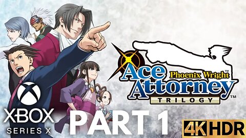 Phoenix Wright: Ace Attorney Trilogy | Episode 1: The First Turnabout | Xbox Series X|S | 4K HDR