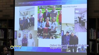 Oxford Schools Board of Education: 8-22-23