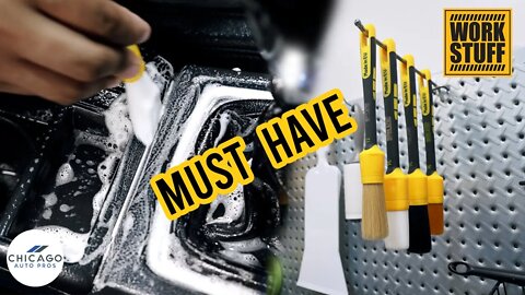 The Most Useful Detailing Tools! | Work Stuff Brushes