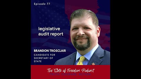Shorts: Brandon Trosclair laying bare the fact that Louisiana's elections cannot be audited