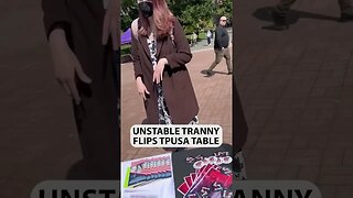 Tranny College Student Flips Out