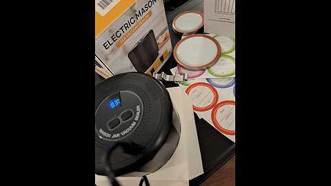 Unboxing Electric Mason Jar Vacuum Sealer