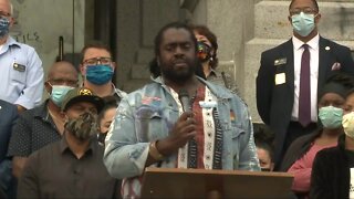 Lawmakers, families of victims of police violence speak after Senate Bill 217 signed
