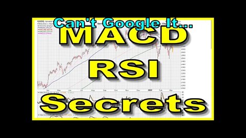 MACD & RSI Secrets - Google - Alphabet - GOOG - 1525