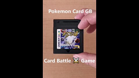 Pokemon Card GB Card Battle ⚔️ Game Pokémon Trading Card Game for the Game Boy Color