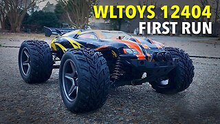 WLTOYS 12404 1/12th Truggy First Run Footage