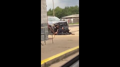 3 officers beat man in Mulberry, Arkansas. Excessive force by police and sheriff? Randall Worcester