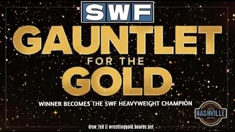 EFED News - Southern Wrestling Federation - Gauntlet for the Gold - Predictions!!!