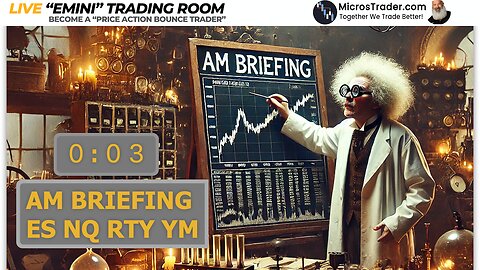 AM Briefing Tue 07/30 | Preparing ES & NQ Traders For Emini Micros Futures Trading Room
