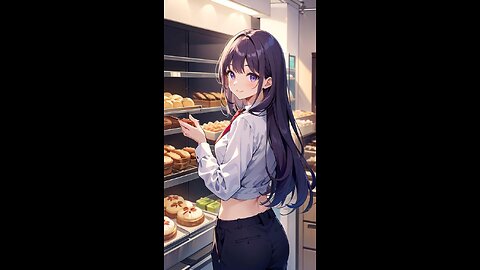 AI Lookbook Anime Beauty - Bakery date with Japanese Idol