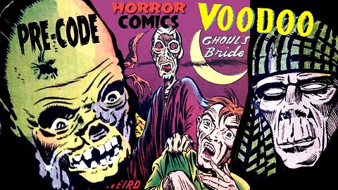 VOODOO Pre-code HORROR Comic Books Part Two: Farrell Golden Age