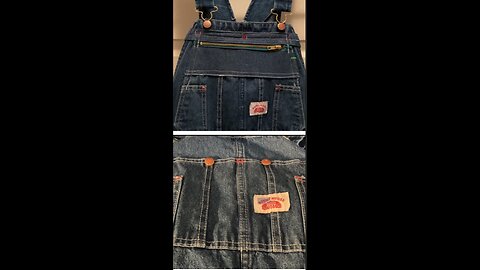 How to Replace Overalls Snap Pockets with a Big Zipper Pocket