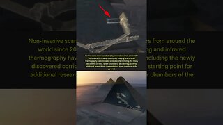 Discovering Secrets: Great Pyramid's Hidden Corridor Revealed #shorts #shortsvideo #history