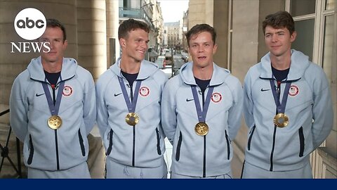 USA rowing wins 1st gold in men's fours since 1960 | VYPER