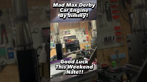 Mad Max Derby Car Engine by Jimmy! Hard Hitting Horsepower! #shorts