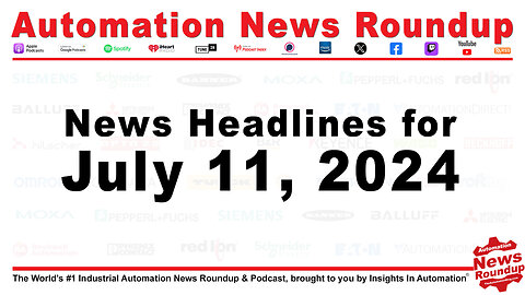 Automation News Roundup for Thursday July 11, 2024