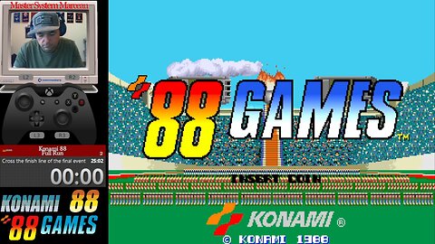 Konami '88 Games [Arcade] 1CC Full Run [11'59"] 2nd place🥈 | Master System Marceau