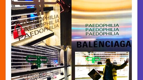 Balenciaga Stores Defaced In Retaliation 🟠⚪🟣 NPC Global