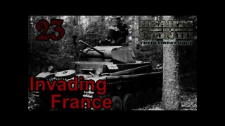 Invading France 03 - Hearts of Iron 3: Black ICE 11 & TRE 23 Early Look -
