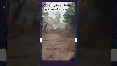 Catastrophe au Maroc près de Marrakech #morocco