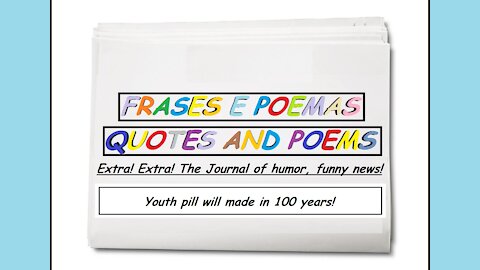 Funny news: Youth pill will made in 100 years! [Quotes and Poems]