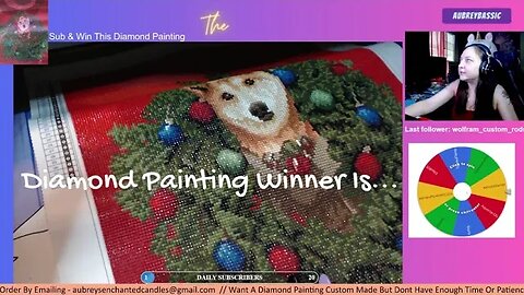 The winner of the Diamond Painting is...#shorts #winner