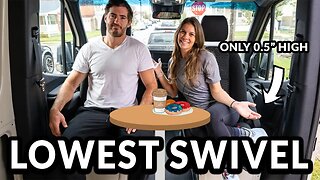 This Swivel Seat is an ABSOLUTE GAME CHANGER for Van Life!