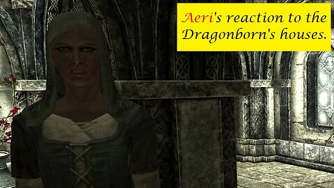 Aeri's Reaction to the Dragonborn's houses