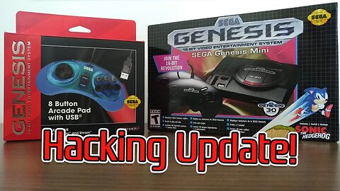 Sega Genesis Mini Hack Update and Unboxing