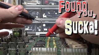 How To Find Faults With The Test Eprom - 1977 Williams Lucky Seven Pinball Machine PCB Repair