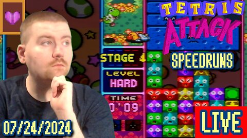 [Tetris Attack Speedruns] Wild Cards Wednesday: Poochy Blamed, Wiggler Tamed? Edition, Doods!