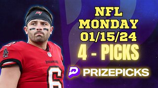 #PRIZEPICKS | BEST PICKS #NFL MONDAY | 01/15/24 | PROP BETS | WILD CARD | #FOOTBALL | TODAY