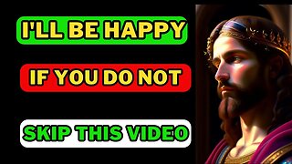 🛑Jesus says 🙏I'll be happy if you don't skip this video💕Message from God today🙏