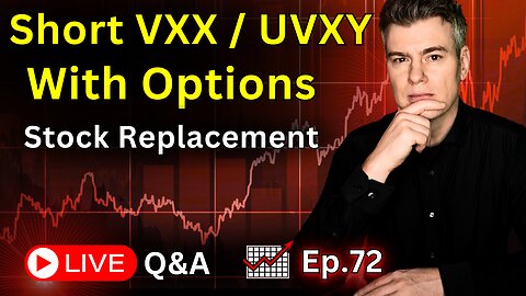Short VXX with Stock Replacement Options - Ep.72