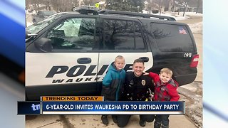 Waukesha Police called to 6-year-old's birthday party