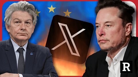 Uh Oh! Elon Musk is about to DROP THE HAMMER on the EU over censorship | Redacted w Natali Morris