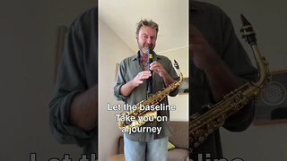 Surf the baseline #musiclessons #saxophone #saxophonemusic