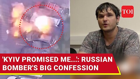 Russian Car Bomber's Chilling Ukraine Confession On Cam; 'Was Promised $20k Reward' | Moscow