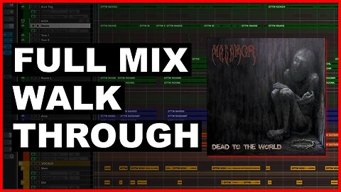 How I Mixed "Dead to The World" by Malamor (Old-School DEATH METAL Mixing Contest)