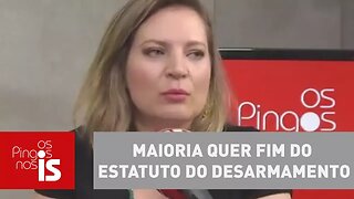 Joice: Maioria quer fim do Estatuto do Desarmamento. Lei pode cair. Entenda