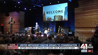 United Methodist Church of the Resurrection pastor updates members after controversial vote