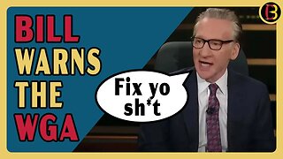 Bill Maher Sends Warning to WGA | He WILL Bring His Show Back