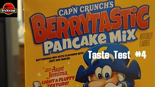 Taste Test #4: Cap'n Crunch Berrytastic Pancake Mix