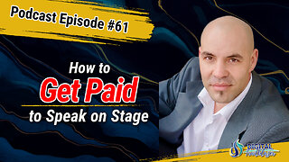 How to Get Paid to Speak on Stage and Sell to Other People’s Audiences with Corey Poirier