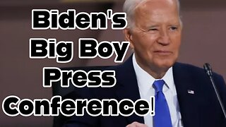 Live Reaction: Biden's Big Boy Press Conference