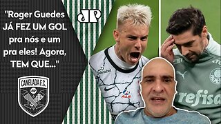 PROFETA? VEJA o que Marcos FALOU de Roger Guedes DURANTE Corinthians x Palmeiras!