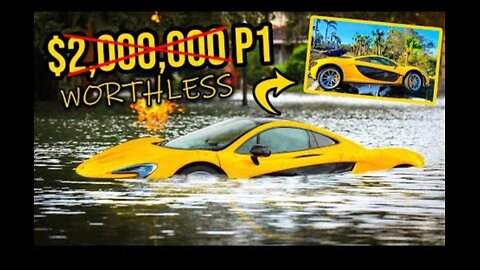I Bought A Flooded 2000000 McLaren P1 And Its Worse Than You Can Imagine