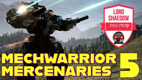 Mechwarrior 5: Mercenaries | Let's see what this game is like! | Piranha Games